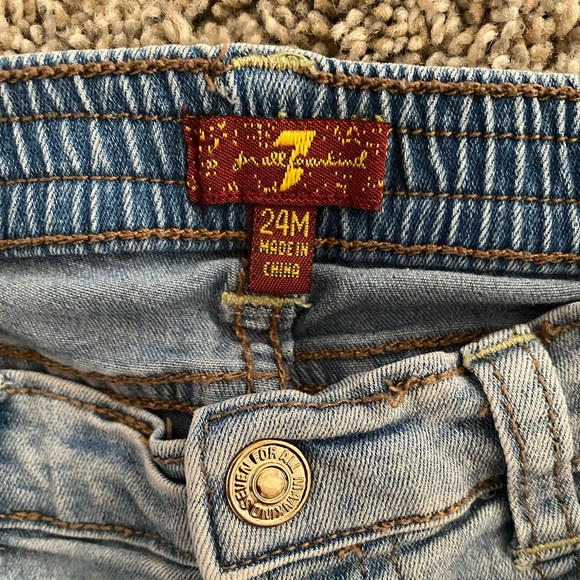 7 for All Mankind toddler jeans - 24 months - Picture 3 of 4
